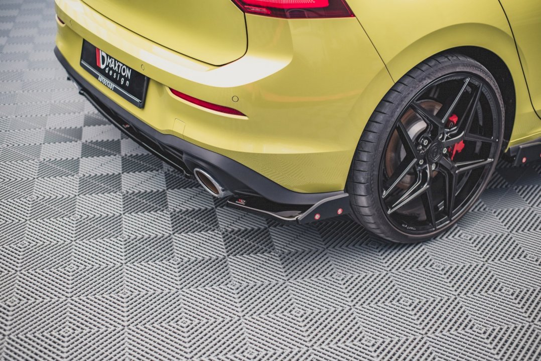 Rear Side Splitters (+Flaps) V1 Vw Golf 8 Gti Clubsport (2020-)