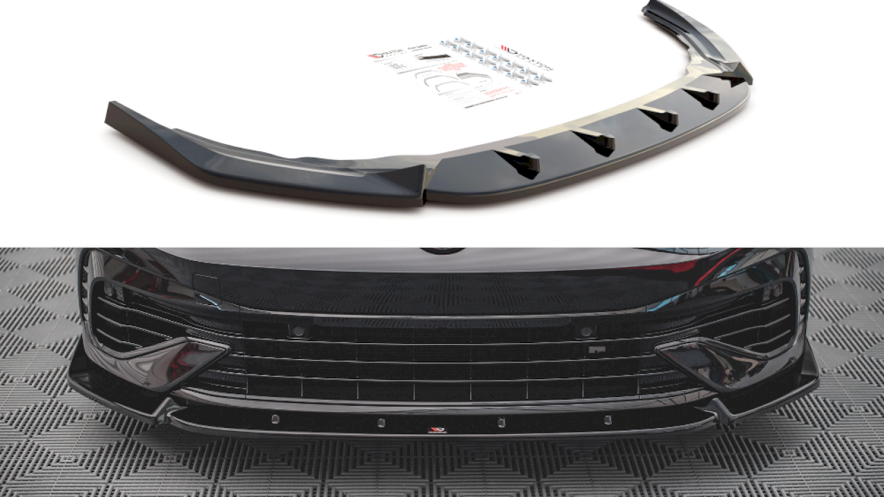 Front Splitter V.2 Vw Golf R Mk8 (2020-)