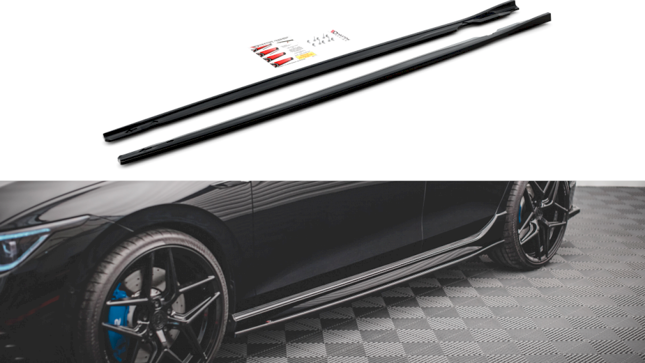 Side Skirts Diffusers V.2 Vw Golf R Mk8 (2020-)