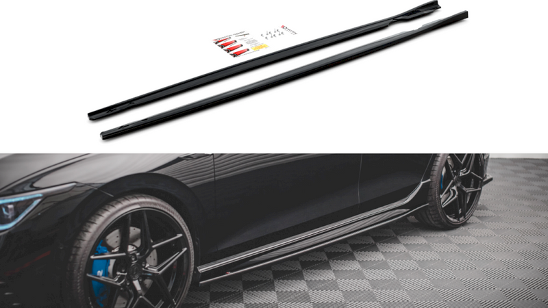 Side Skirts Diffusers V.2 Vw Golf R Mk8 (2020-)