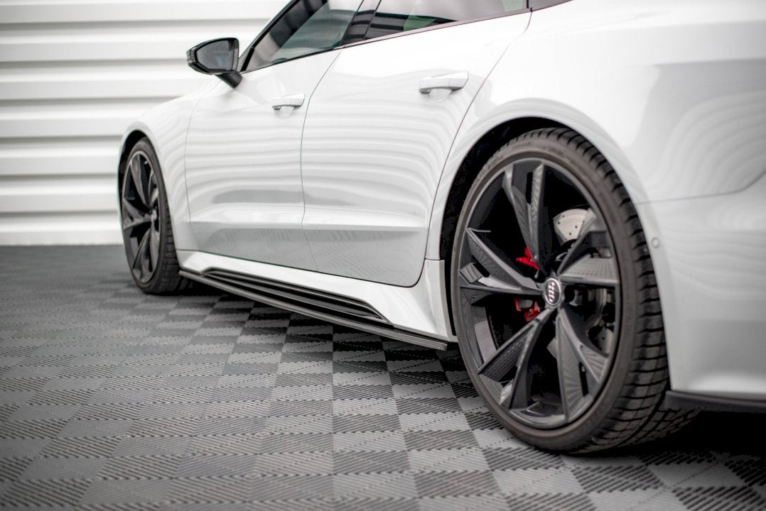 Side Skirts Splitters V2 Audi Rs6 C8 / Rs7 (2019-)