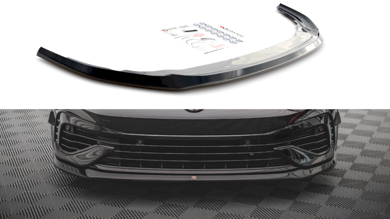 Front Splitter V.5 Vw Golf R Mk8 (2020-)