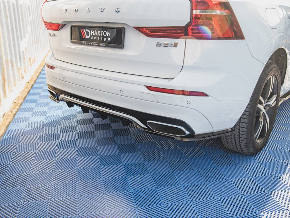 Maxton Design Rear Splitter (Vertical Bars) Volvo XC60 Mk2 R-Design