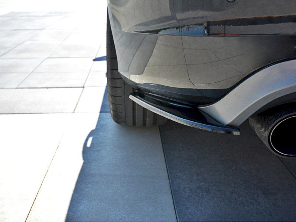 Maxton Design Rear Side Splitters Volvo V60 Polestar Facelift - Carbon Look