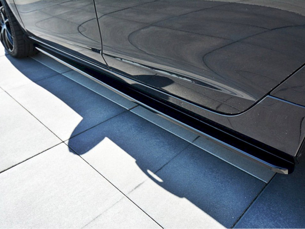 Maxton Design Side Skirts Diffusers Volvo V60 Polestar Facelift - Textured