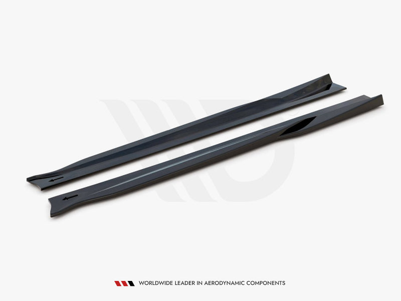Maxton Design Side Skirts Diffusers Alfa Romeo 4C (2013-2017) - Textured