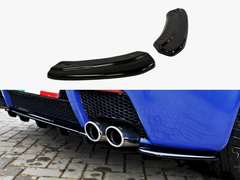 Maxton Design Rear Side Splitters Alfa Romeo 147 GTA - Textured