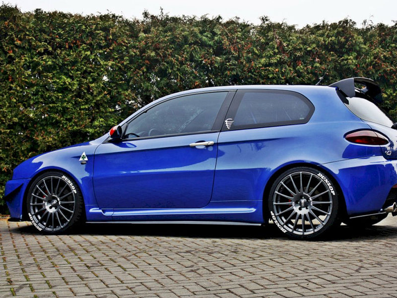 Maxton Design Side Skirts Diffusers Alfa Romeo 147 GTA - Textured