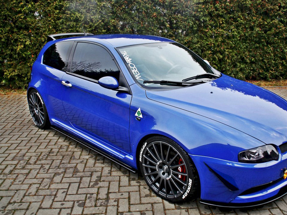 Maxton Design Side Skirts Diffusers Alfa Romeo 147 GTA - Textured