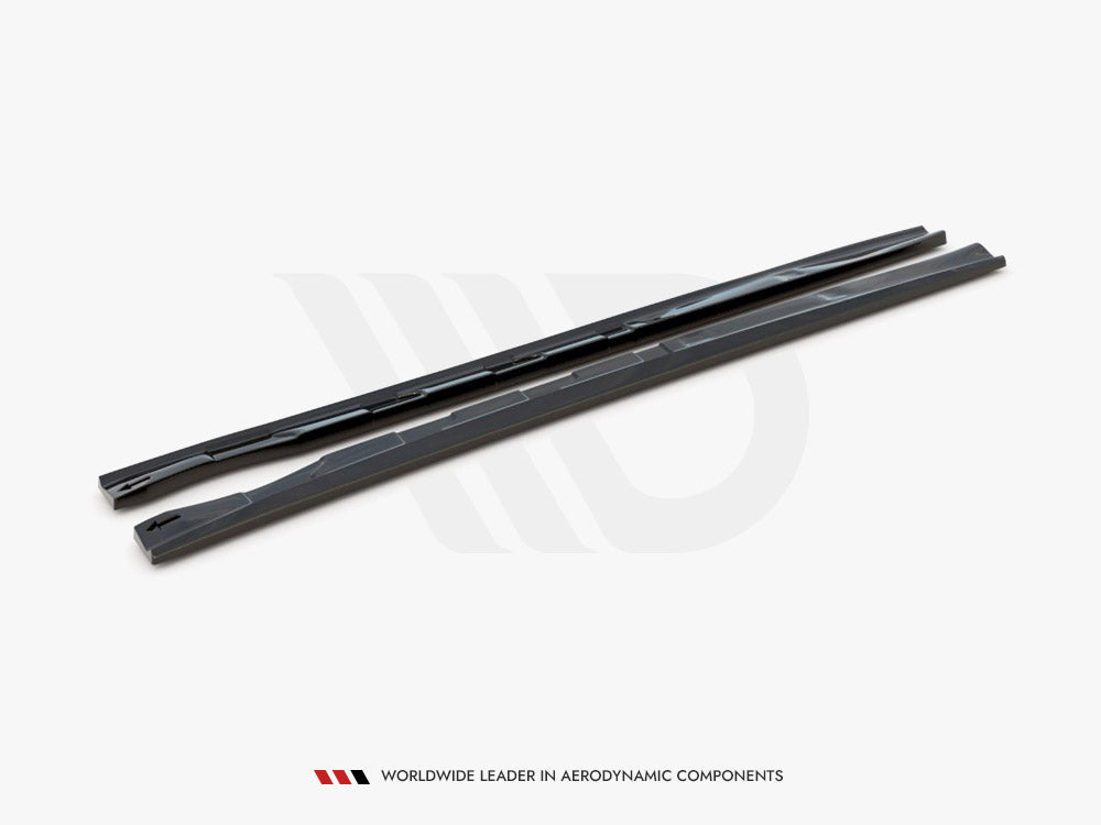 Maxton Design Side Skirts Diffusers Alfa Romeo 156 Facelift (2003-2006) - Carbon Look