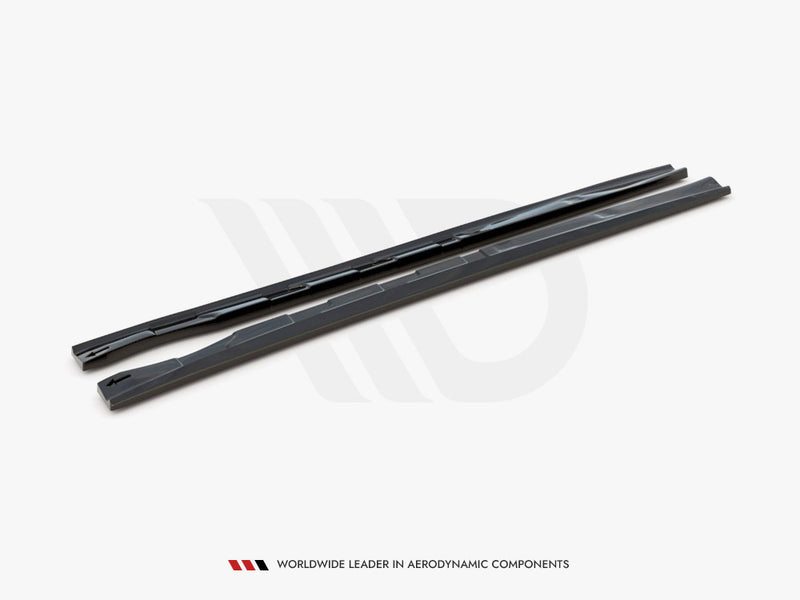 Maxton Design Side Skirts Diffusers Alfa Romeo 156 Facelift (2003-2006) - Carbon Look