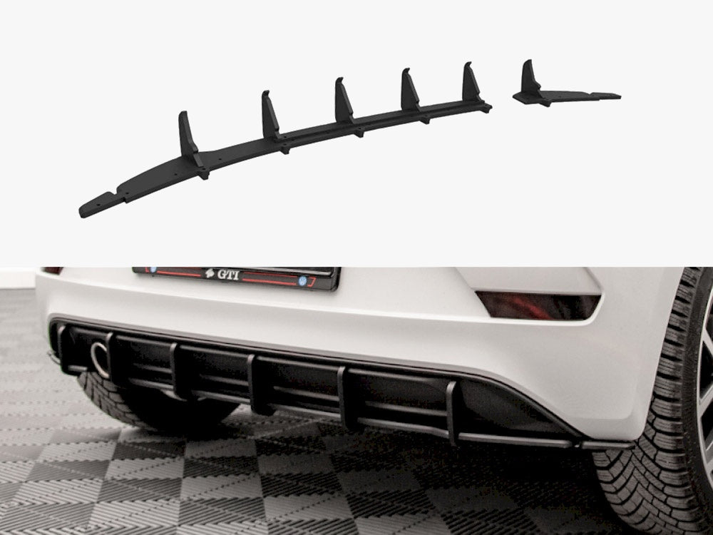 Maxton Design Street PRO Rear Diffuser Volkswagen Up GTI