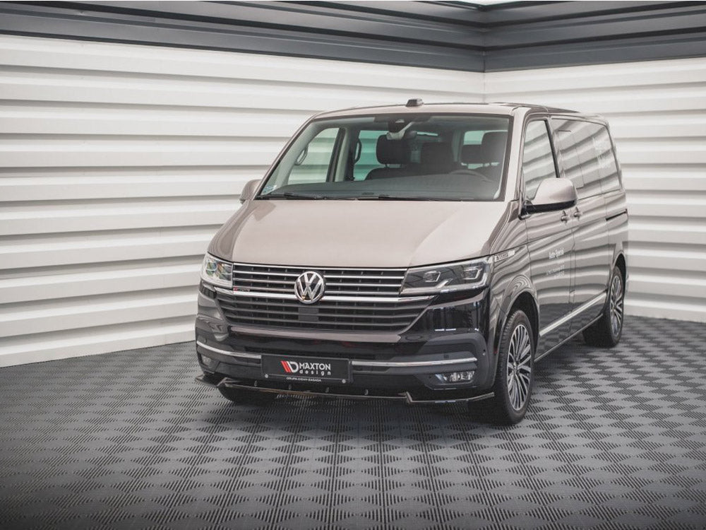Maxton Design Front Splitter V.1 Volkswagen T6.1