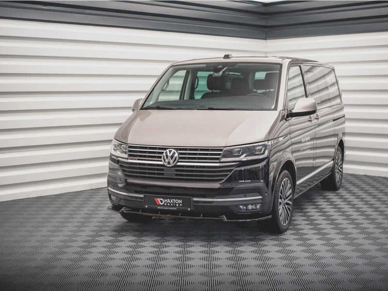 Maxton Design Front Splitter V.1 Volkswagen T6.1