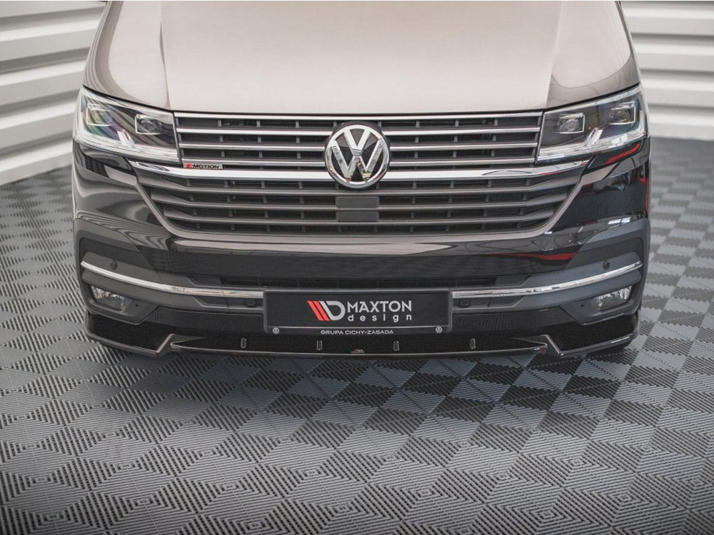 Maxton Design Front Splitter V.1 Volkswagen T6.1
