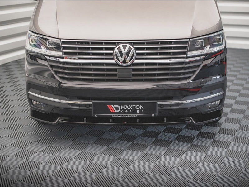 Maxton Design Front Splitter V.1 Volkswagen T6.1
