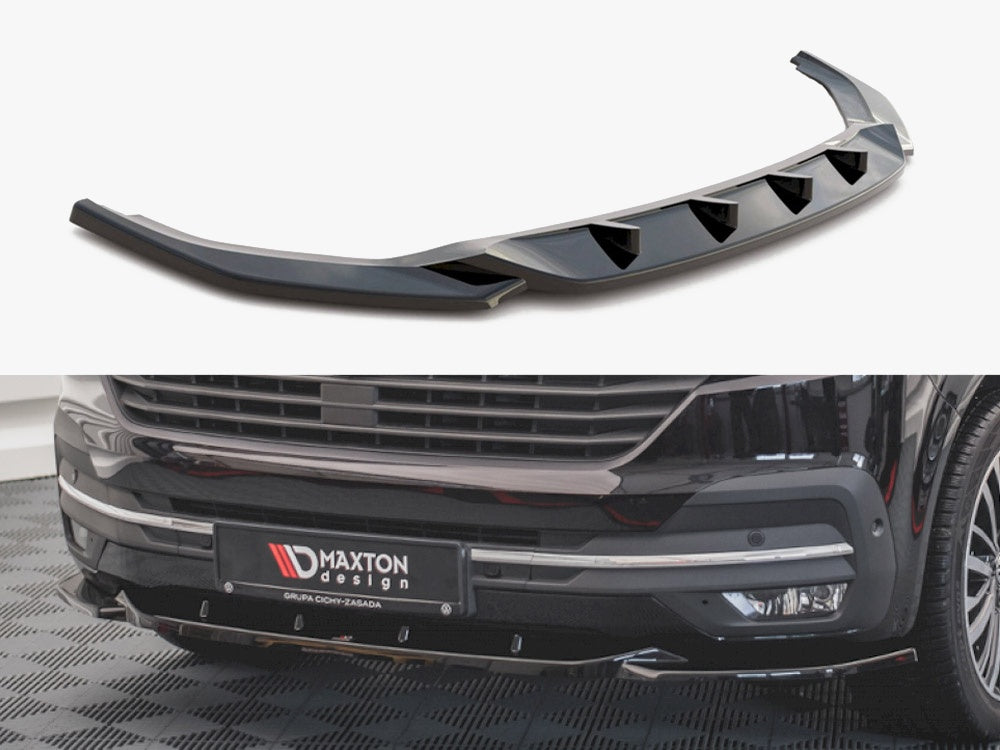 Maxton Design Front Splitter V.2 Volkswagen T6.1