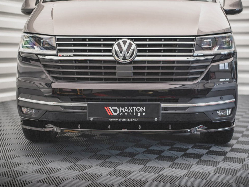 Maxton Design Front Splitter V.2 Volkswagen T6.1