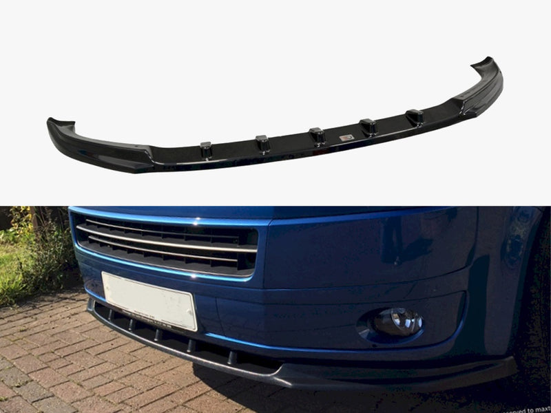 Maxton Design Front Splitter VW T5 (Facelift) - Carbon Look