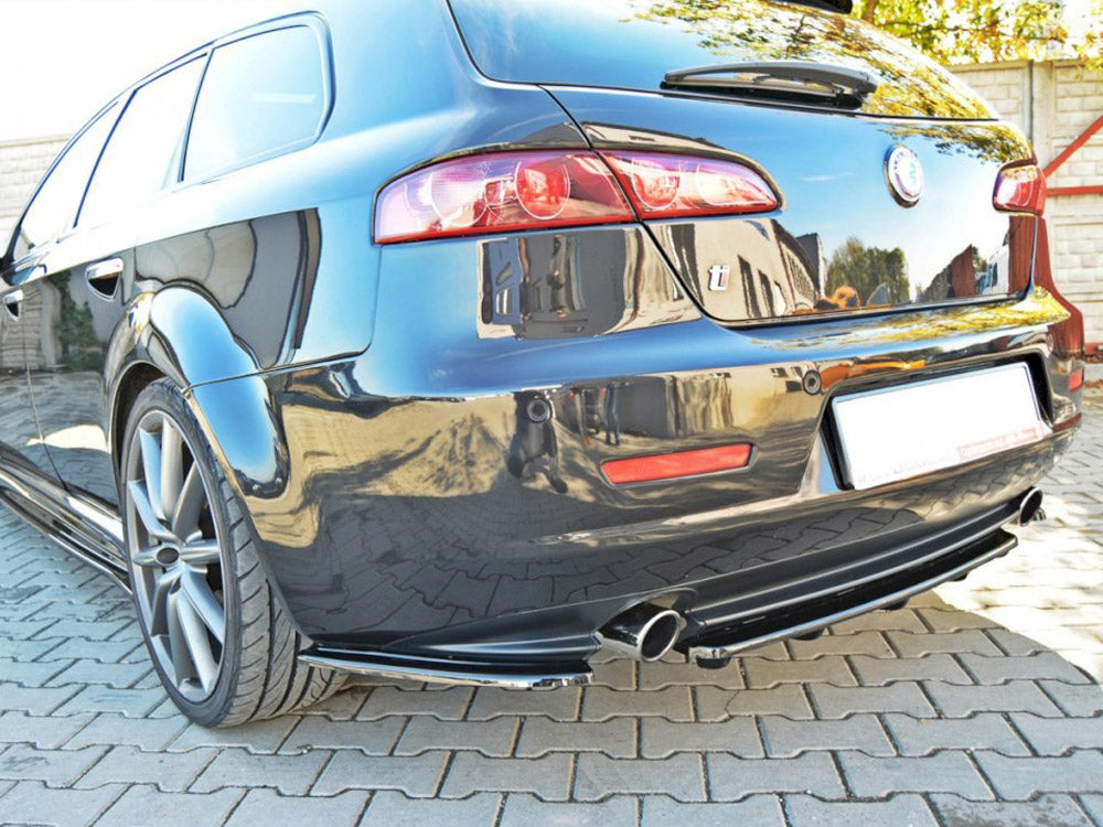 Maxton Design Rear Side Splitters Alfa Romeo 159 (2005-2011) - Textured