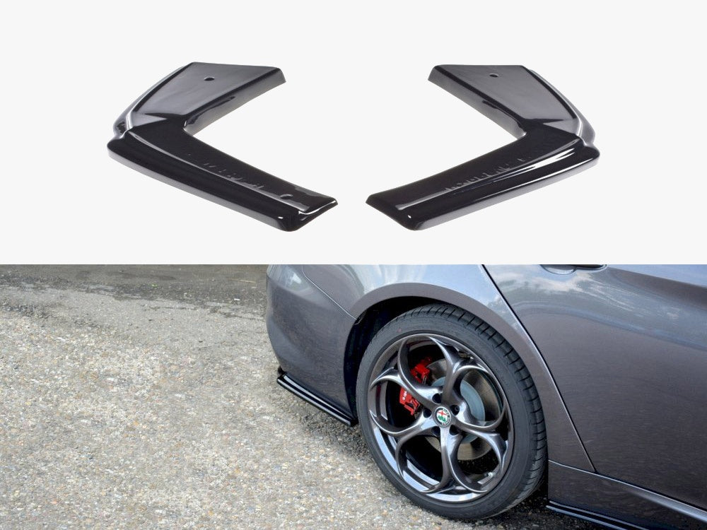 Maxton Design Rear Side Splitters Alfa Romeo Giulia Veloce (2015-2019)