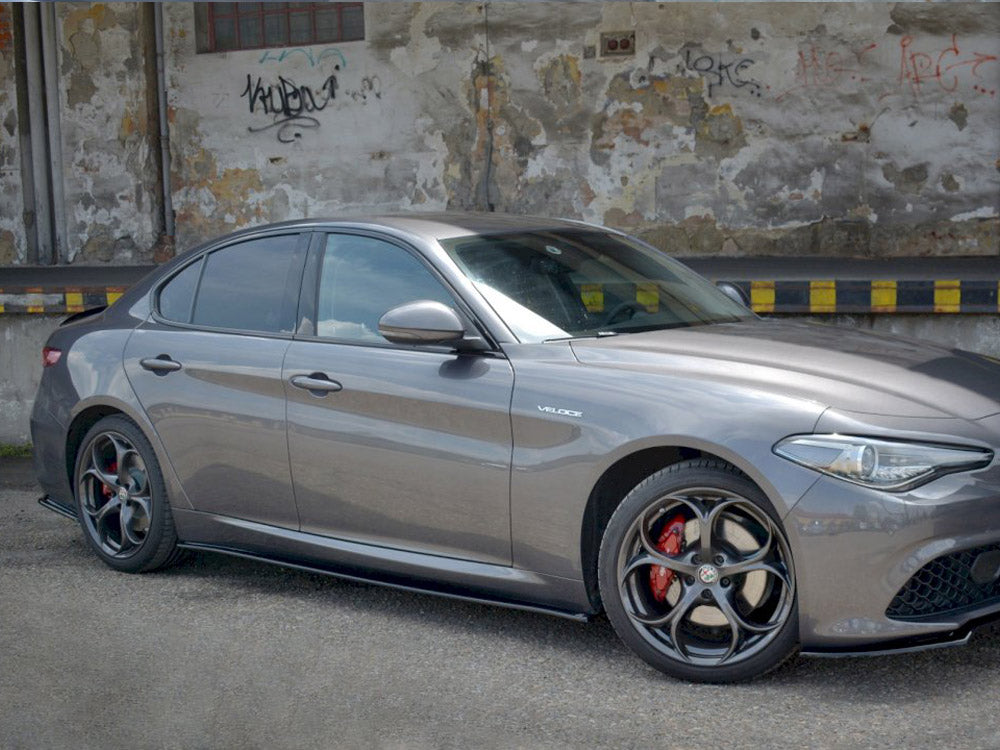 Maxton Design Side Skirts Diffusers Alfa Romeo Giulia Veloce (2015-2019)
