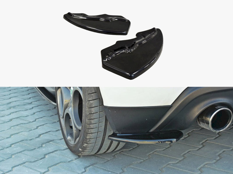 Maxton Design Rear Side Splitters Alfa Romeo Giulietta Zender - Textured