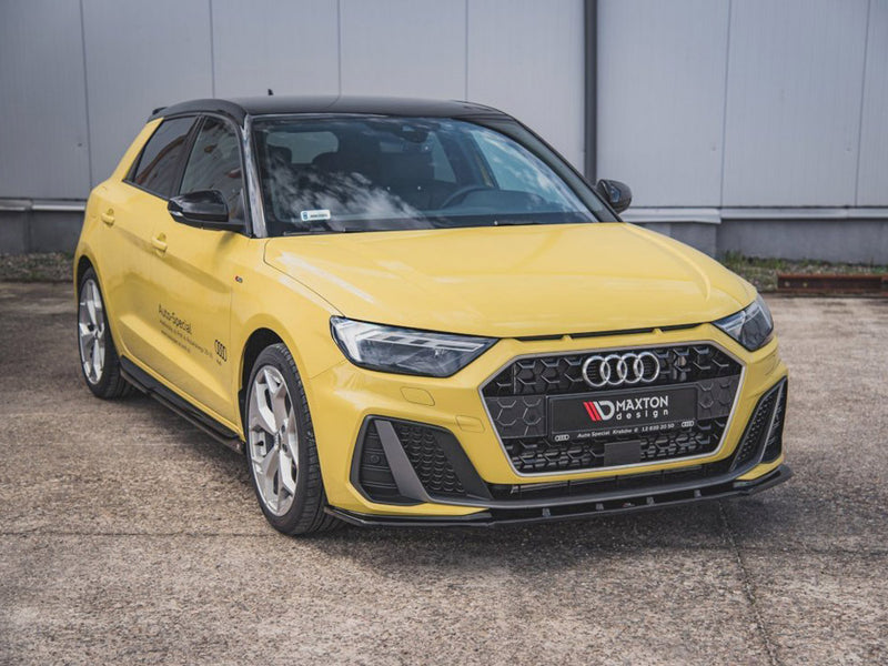 Maxton Design Front Splitter V.1 Audi A1 S-Line GB (2018-)