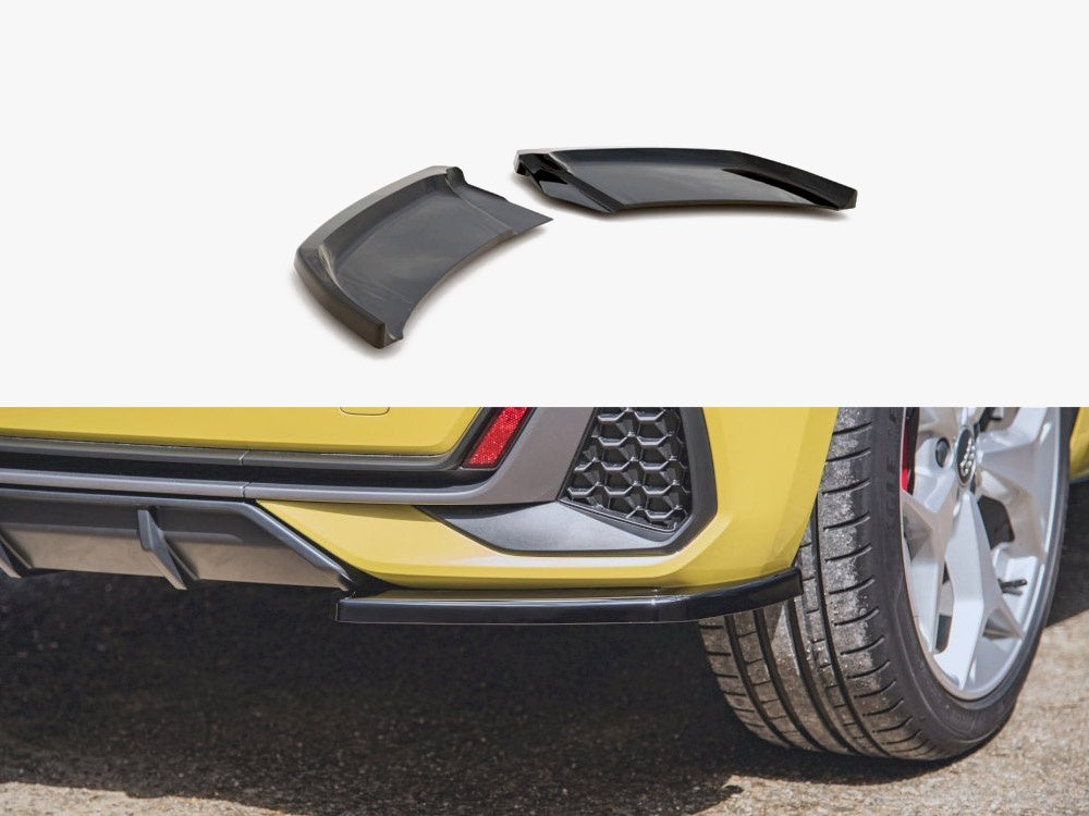 Maxton Design Rear Side Splitters Audi A1 S-line GB (2018-)