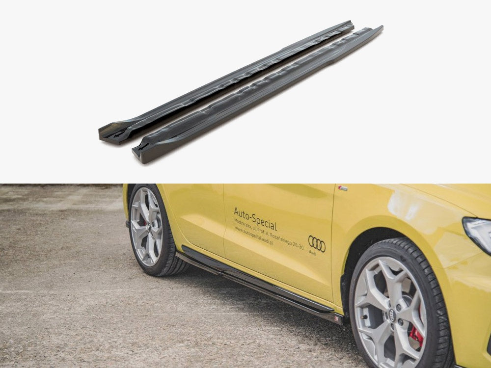 Maxton Design Side Skirts Splitters Audi A1 S-line GB (2018-)