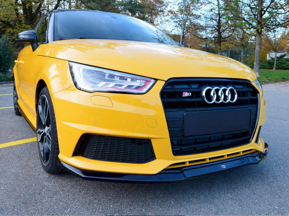Maxton Design Front Splitter V.1 Audi S1 Mk1 (2014-2018)