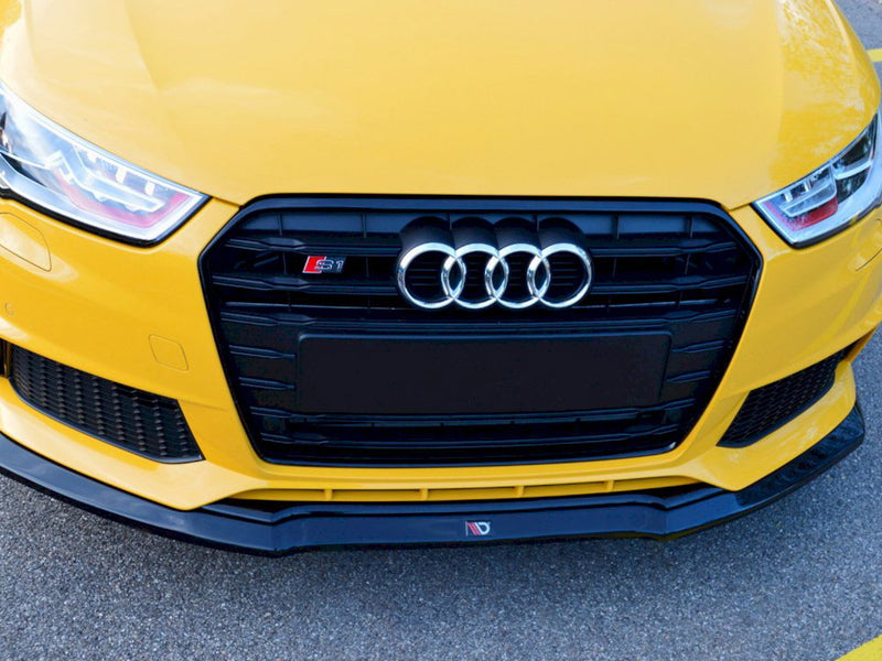Maxton Design Front Splitter V.1 Audi S1 Mk1 (2014-2018)