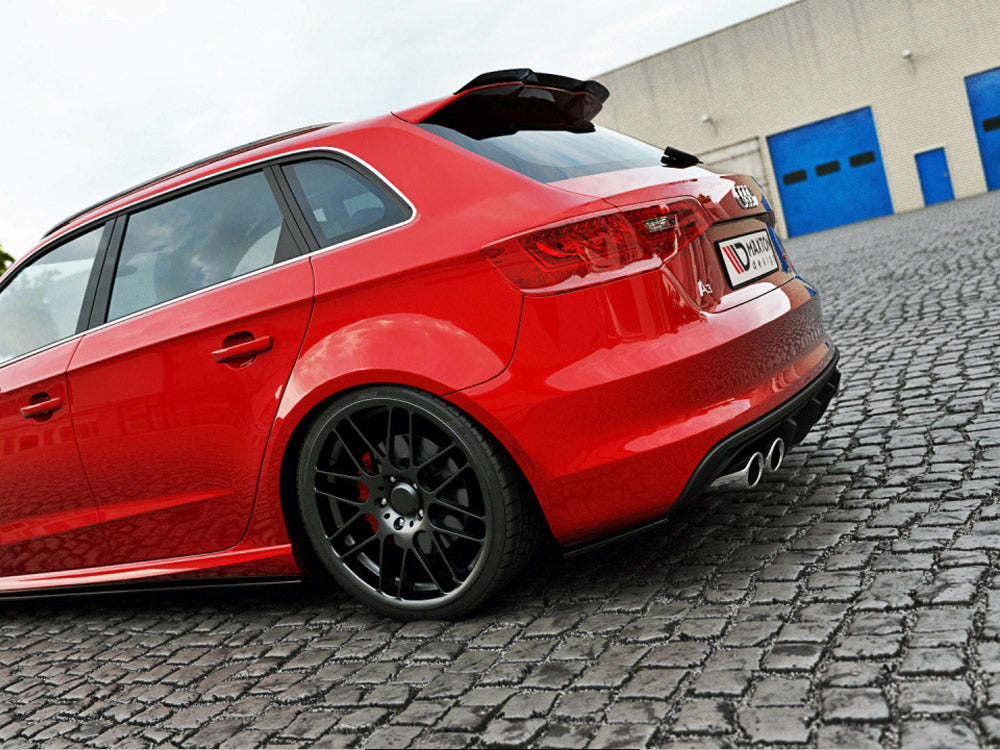 Maxton Design Spoiler CAP Audi S3 / A3 S-line 8V / 8V FL Hatchback / Sportback