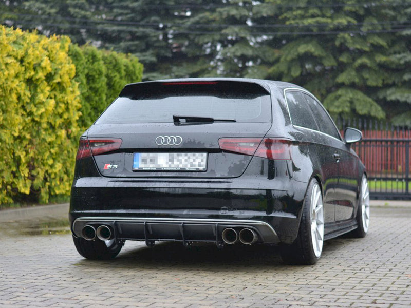 Maxton Design Rear Diffuser Audi S3 8V Hatchback / Sportback