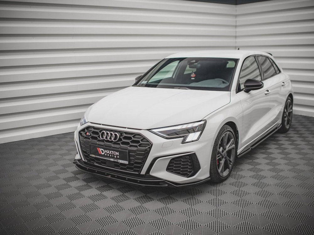 Maxton Design Front Splitter V.2 Audi S3 / A3 S-Line 8Y
