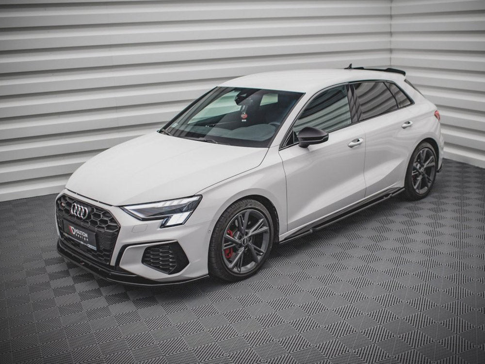 Maxton Design Side Skirts Diffusers V.1 Audi S3 / A3 S-Line 8Y