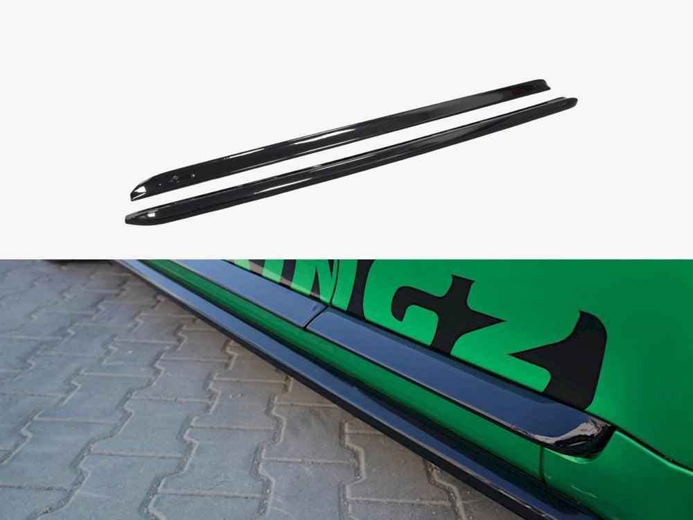 Maxton Design Side Skirts Diffusers Audi S3 8L (1999-2003) - Carbon Look
