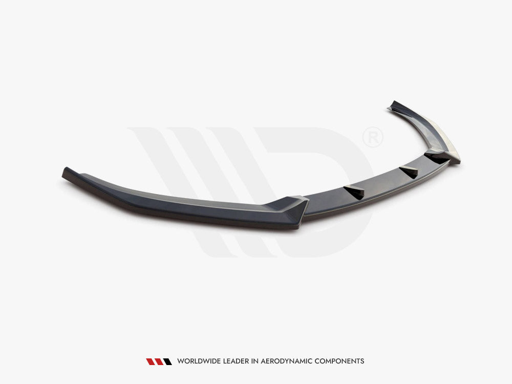 Maxton Design Front Splitter V.3 Audi S3 / A3 S-Line 8V Facelift Sedan (2016-2020)