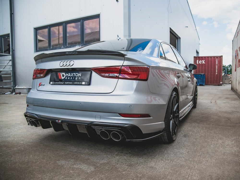 Maxton Design Rear Valance Audi S3 Sedan 8V Facelift (2016-2020)