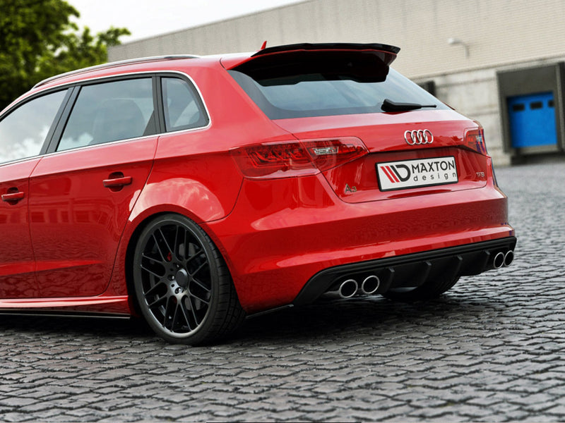 Maxton Design Rear Side Splitters Audi S3 / A3 S-Line 8V Hatchback / Sportback