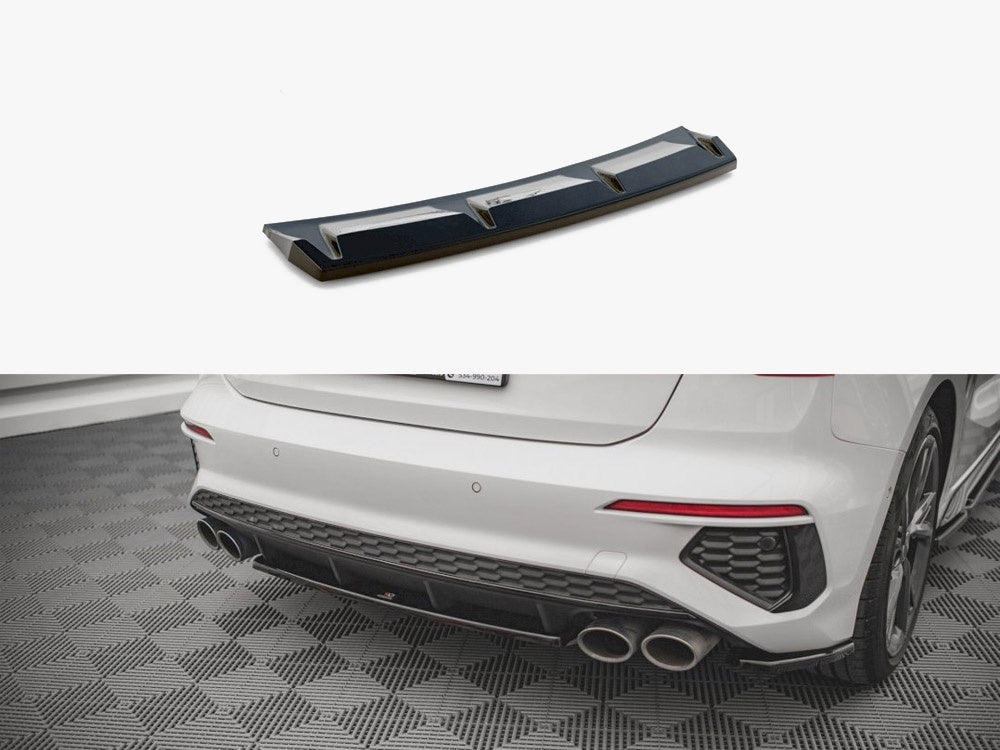 Maxton Design Rear Splitter Audi S3 Sportback 8Y