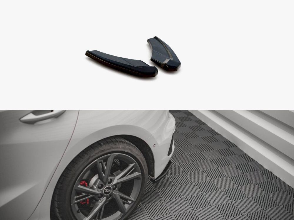 Maxton Design Rear Side Splitters V.1 Audi S3 Sportback 8Y
