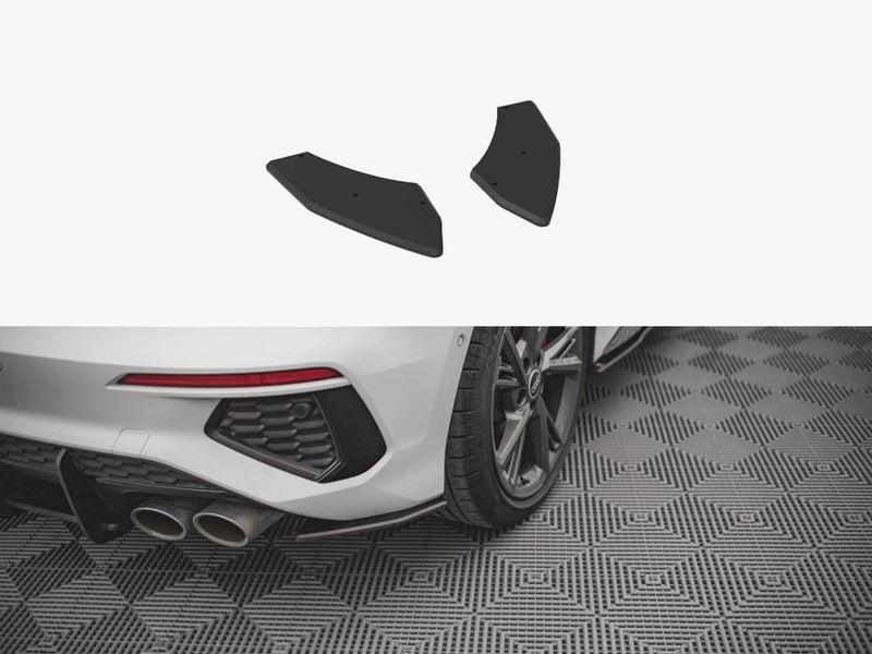 Maxton Design Street PRO Rear Side Splitters Audi S3 Sportback 8Y