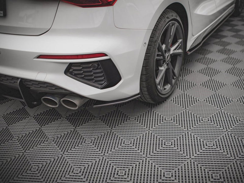 Maxton Design Street PRO Rear Side Splitters Audi S3 Sportback 8Y