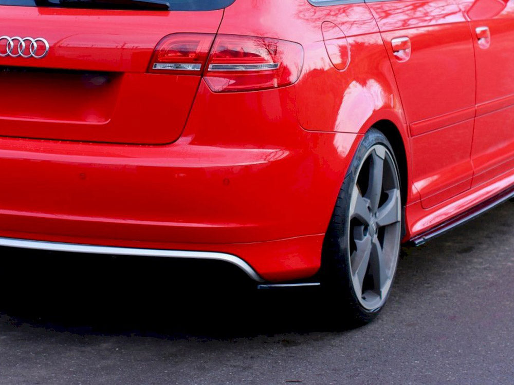 Maxton Design Rear Side Splitters Audi RS3 8P (2011-2012)
