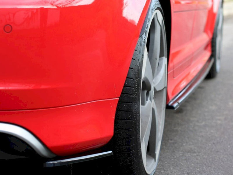 Maxton Design Rear Side Splitters Audi RS3 8P (2011-2012)