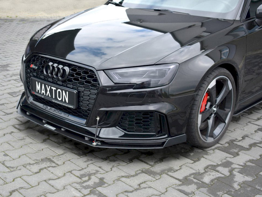 Maxton Design Front Racing Splitter V.2 Audi RS3 Sportback 8V Facelift