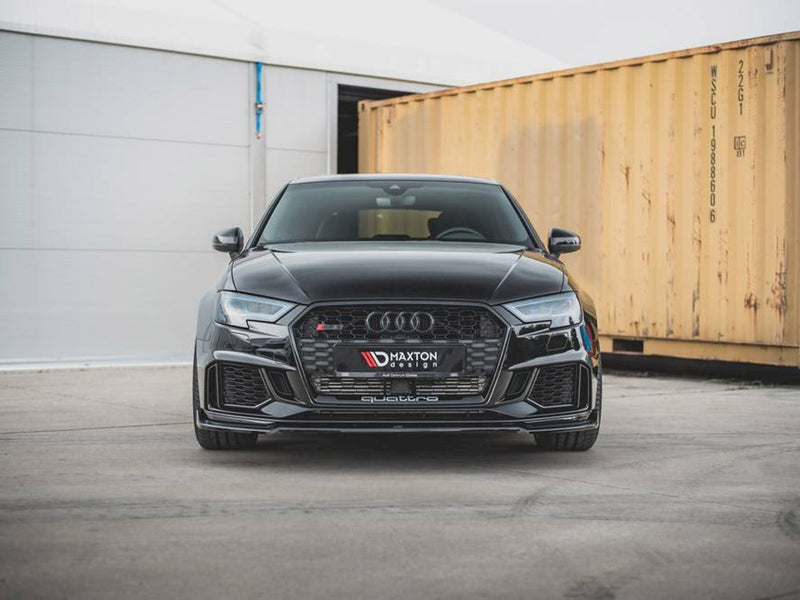 Maxton Design Front Splitter V.3 Audi RS3 Sportback 8V Facelift