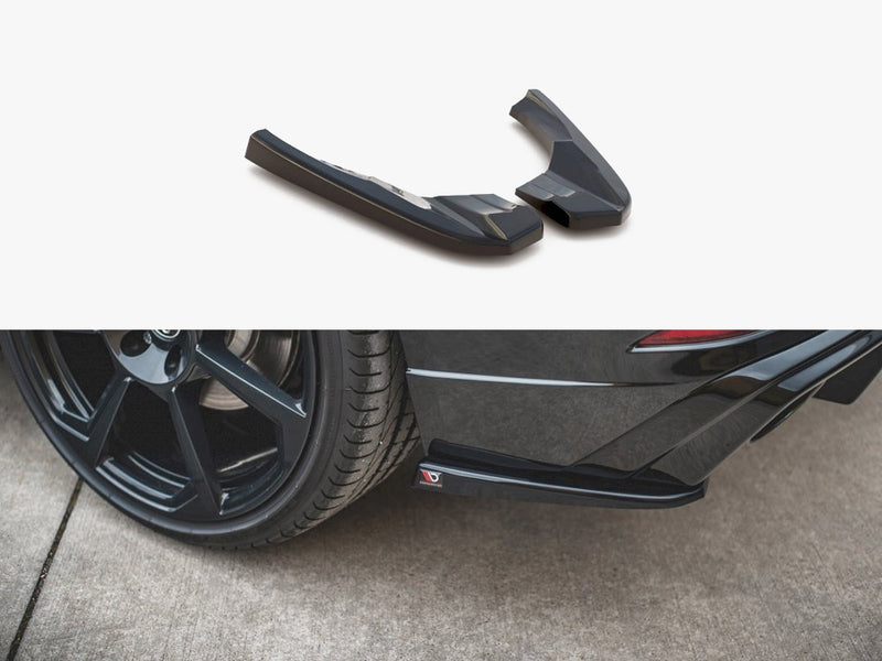 Maxton Design Rear Side Splitters V.2 Audi RS3 8V Sportback Facelift (2017-UP)