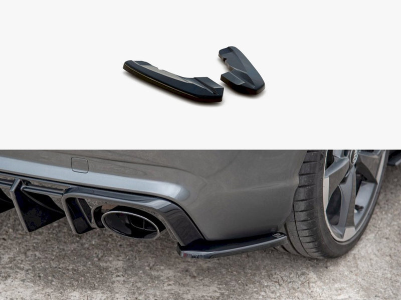 Maxton Design Rear Side Diffusers V2 Audi RS3 8V Sportback (2015-2016)